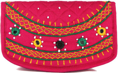 

Womens Cottage Casual Pink Clutch