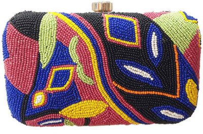 

The Indian Handicraft Store Party Multicolor Clutch