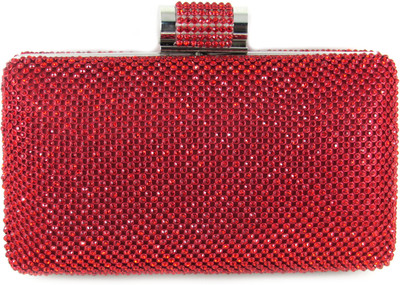 

Dolls N Queens Party Red Clutch
