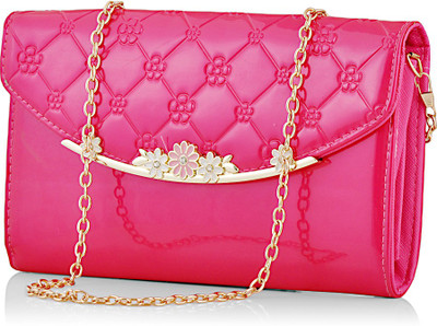 

Eyeslanguage Party Pink Clutch