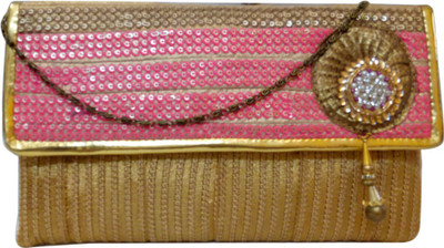 

Bhamini Party Pink Clutch