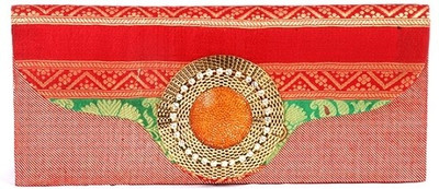 

Abqa Casual, Party Red Clutch