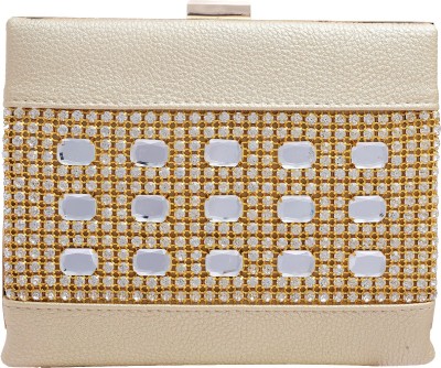 

Super Drool Casual Gold Clutch