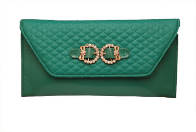 

Prime Casual Green Clutch