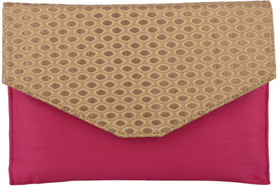 

Bagaholics Party Pink, Gold Clutch, Gold;pink