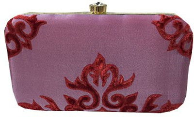 

SHANTAM Party Red Clutch