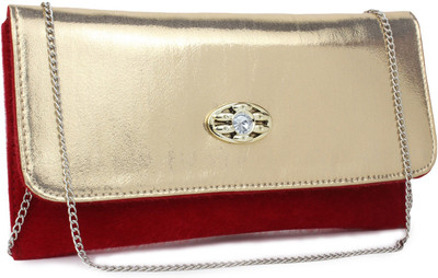 

Do Bhai Party Red Clutch