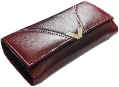 

Samco Fas Girls Brown Artificial Leather Wallet(3 Card Slots)