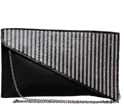 

Reedra Party Black Clutch