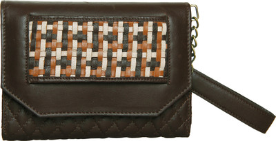 

Phive Rivers Casual Brown Clutch