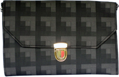 

One Look Party Grey Clutch