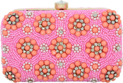 

Tooba Handicraft Party Multicolor Clutch