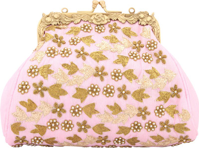

D'oro Casual Pink Clutch