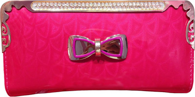 

Fashion Leather Casual Pink Clutch