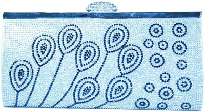 

Lion Heart Party Silver Clutch
