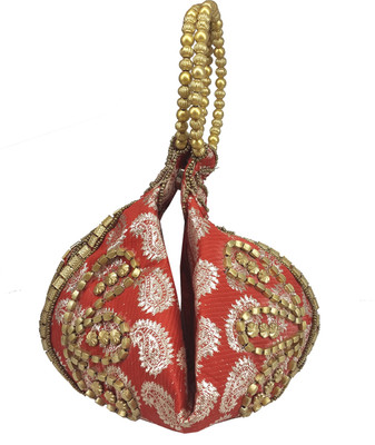 X-WELL Casual Red Clutch