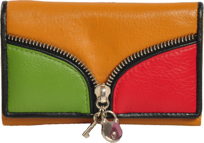 

Indostyle Casual Orange Clutch