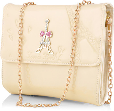 

Eyeslanguage Casual White Clutch