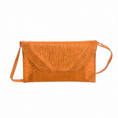 

Peaubella Casual Orange Clutch