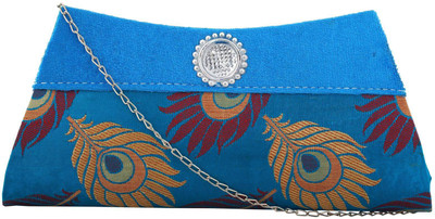 

PrintFunny Party Blue Clutch