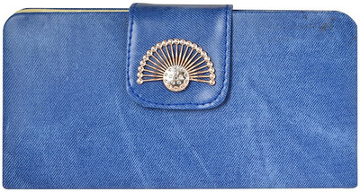 

SME JAIPUR Party Blue Clutch