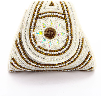 

LadyBugBag Party White Clutch