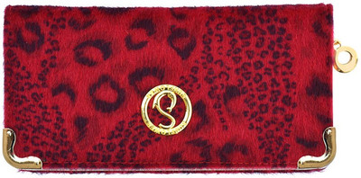 

MOOI-ZAK Casual Maroon Clutch