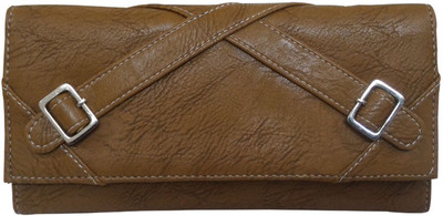 

Look-Kool Casual Brown Clutch