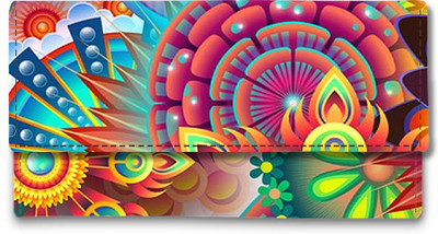 

Shoprider Casual Multicolor Clutch