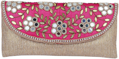 

Bagaholics Casual Pink Clutch