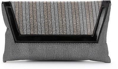 

Elligator Party Grey Clutch