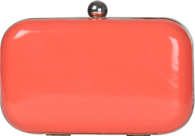 

FabAlley Party Orange Clutch