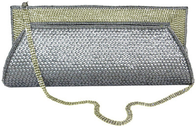 

Kawaii Casual Silver Clutch