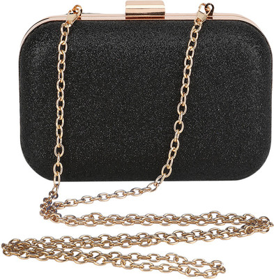 

Bling It On Party Black Clutch