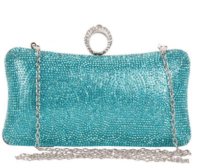 

Reedra Party Blue Clutch