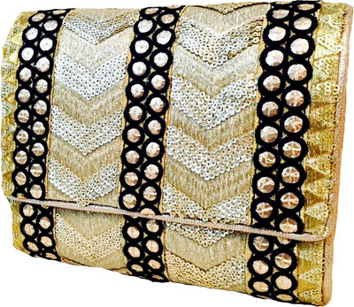

Craftbazaar Party Multicolor Clutch