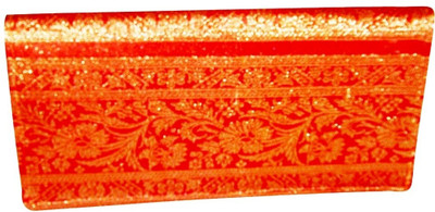

Indha Craft Casual Orange Clutch