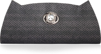

Contrast Casual Grey Clutch