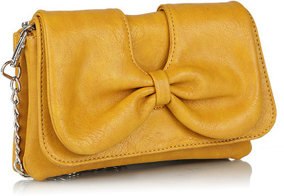 62% OFF on Butterflies Casual Yellow Clutch 62% OFF on Butterflies Casual Yellow Clutch