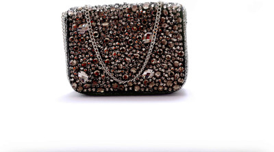 

Diwaah Party Silver Clutch