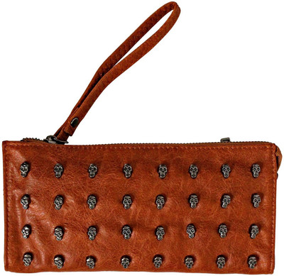 

Meraki Accessories Casual Brown Clutch