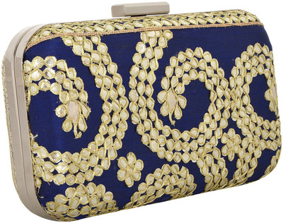 

Arisha Kreation Co Party Blue Clutch