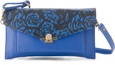 

Falah Bag Works Casual Blue Clutch