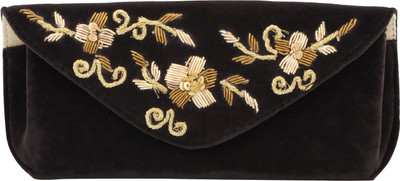 

D'oro Party Black Clutch