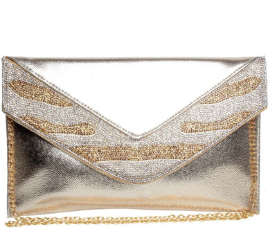 

Reedra Party Gold Clutch