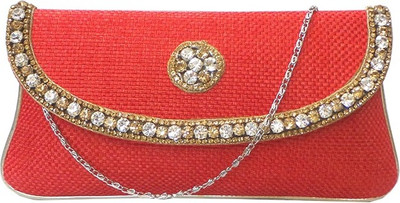 

Bhamini Party Red Clutch
