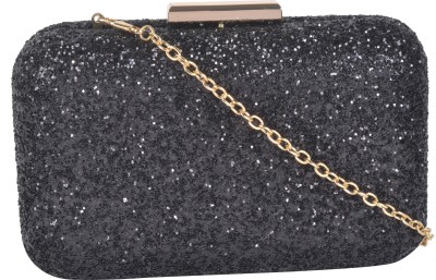 

Kleio Party Black Clutch