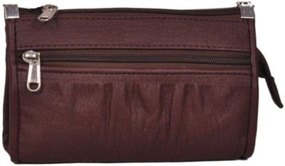 

Goldeno Casual Brown Clutch