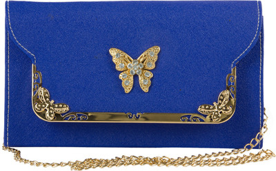 

Desence Bags House Casual Blue Clutch