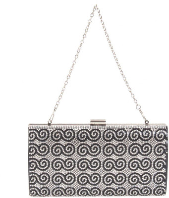 

Reedra Party Black Clutch
